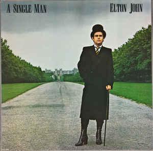 LP gebruikt - Elton John - A Single Man, Cd's en Dvd's, Vinyl | Rock, Zo goed als nieuw, Verzenden