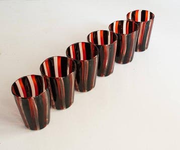 Ribes Collectible Glass - Drinkset - Muranoglas - Set van