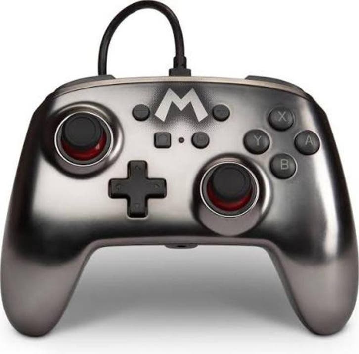 PowerA Wired Controller for Nintendo Switch - Mario, Spelcomputers en Games, Spelcomputers | Nintendo Switch, Zo goed als nieuw