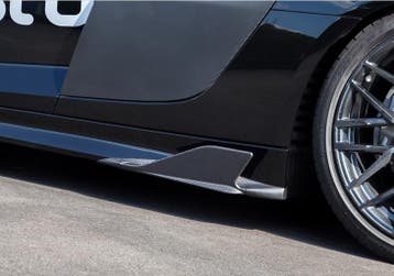 Audi R8 V10+ Capristo Carbon Fiber Zijvinnen, Auto diversen, Tuning en Styling, Verzenden