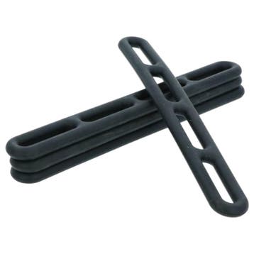 Carpoint Spanrubbers 4-gaats 25 cm 4 stuks, Auto diversen, Aanhangwagen-onderdelen, Verzenden, Nieuw