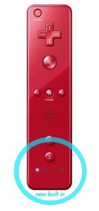 Controller Wii - Motion Plus Rood - Third Party - NIEUW, Ophalen of Verzenden, Nieuw