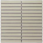 Wand Mozaïek Tegels Kitkat Factory Keramiek Creme - Matje.., Nieuw, Ophalen of Verzenden, 20 tot 40 cm, 10 m² of meer