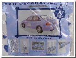Decoratiekit trouwauto 15 delig, Ophalen of Verzenden, Nieuw