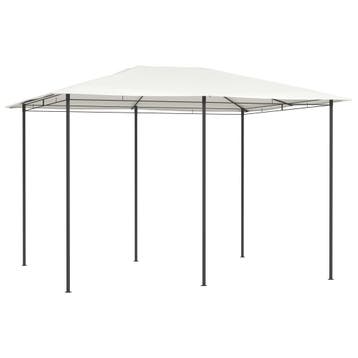 vidaXL Prieel 160 g/m² 3x4x2,6 m crèmekleurig, Verzenden, Nieuw