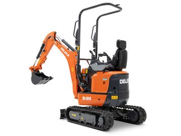 DELEKS® S100 + S30 snelwissel Graafmachine Minigraver Kubota, Ophalen of Verzenden, Graafmachine
