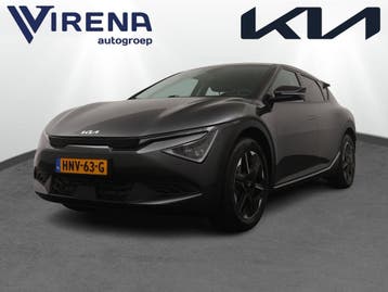 Zakelijke Lease |  Kia EV6 Air 84 kWh, Automaat, Stof, Gebruikt, Zwart