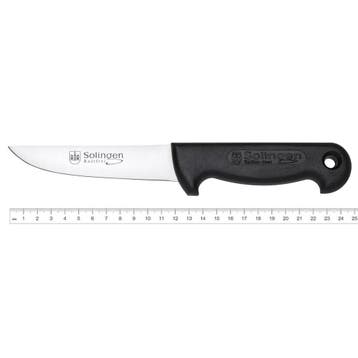 RÖR Solingen Slagersmes – 12cm RVS Lemmet – Compact en, Ophalen of Verzenden, Nieuw, Rvs of Chroom