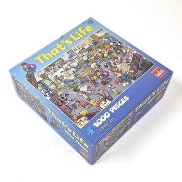That's Life legpuzzel Pub Chaos, 1000 stukjes (Goliath, Hobby en Vrije tijd, Verzenden, Gebruikt