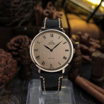 Omega - De Ville Caliber 711 Champagne Roman Dial - Zonder, Nieuw