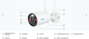 Reolink W330, 8MP Bullet camera Dual-Band WiFi6, Ophalen of Verzenden, Nieuw