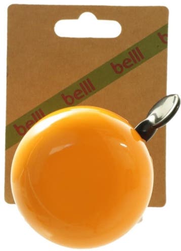 Belll Fietsbel Ding Dong 60 mm oranje, Verzenden, Nieuw