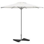 vidaXL Parasolvoetplaten 2 st driehoekig 14 kg graniet zwart, Verzenden, Nieuw, Parasolvoet
