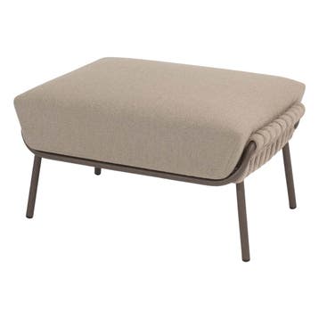 4 Seasons Outdoor Montera voetenbank incl. kussen -, Tuin en Terras, Tuinmeubel-accessoires, Nieuw