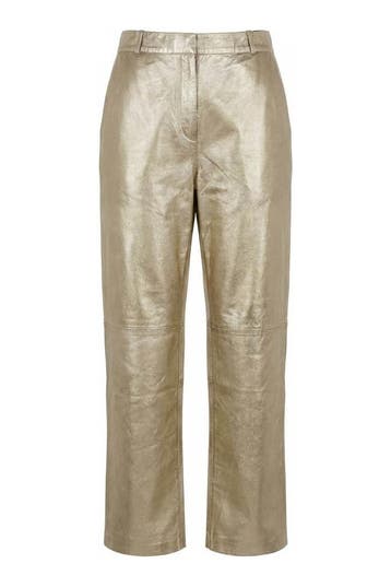 Ibana Broek in maat 40 Goud, Kleding | Dames, Ibana, Verzenden, Zo goed als nieuw, Overige kleuren