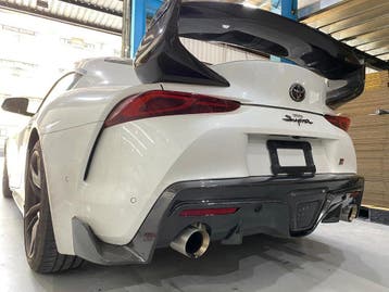 Toyota Supra A90 carbon diffuser, Verzenden