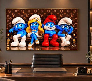 Lego Merchandise - Maison d’Art - The Smurfs Family Luxury, Nieuw