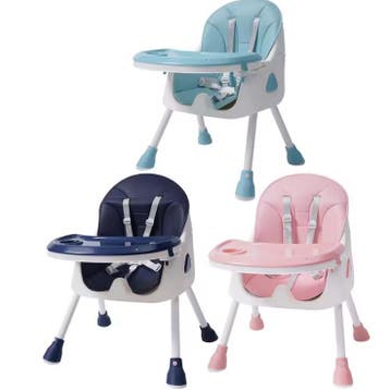 2-in-1 Baby Eetstoel met Voetsteun en Afneembaar Blad, Verzenden, Nieuw