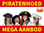 Piratenhoed kopen - Mega aanbod carnaval piratenhoeden, Ophalen of Verzenden, Nieuw, Jongen of Meisje