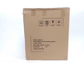 Wakefield Voetenbank Bologna - 50cm -, Verzenden, Nieuw