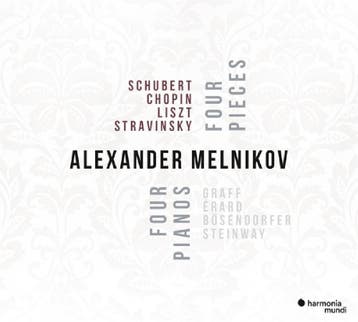 cd - alexander melnikov - 4 PIANOS 4 WORKS (nieuw), Verzenden, Zo goed als nieuw