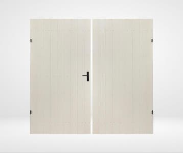 Dubbele tuinpoort Vellingdeel Wit, Ophalen of Verzenden, Nieuw