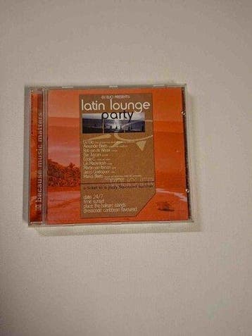 Dj Elio presents Latin lounge Party, Verzenden, Nieuw in verpakking