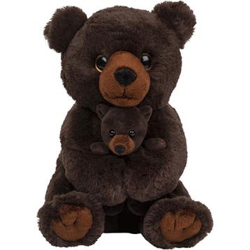 Pluche familie beren knuffels - 22 cm - zachte knuffels, Verzenden, Nieuw
