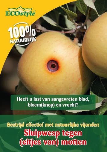 ECOstyle Sluipwesp tegen eitjes van motten (15 m²), Verzenden