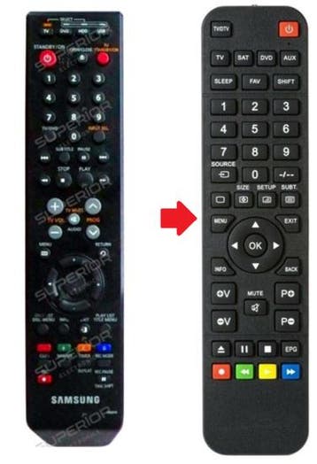 Vervangende Samsung AK59-00084B afstandsbediening, Verzenden, Nieuw