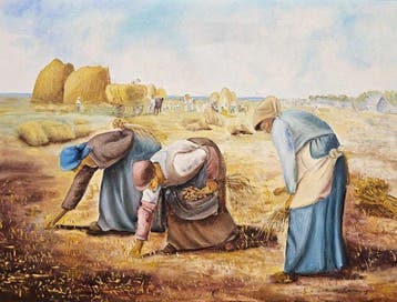 Jean François Millet (1814-1875), - The peasant women