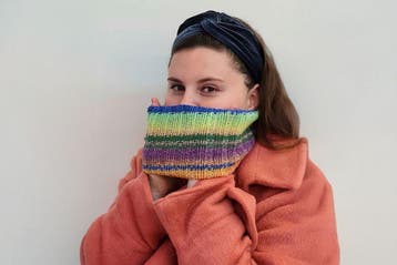 Breipatroon Unisex Col voor beginners in Lang Yarns Merino, Hobby en Vrije tijd, Breien en Haken, Ophalen of Verzenden, Nieuw