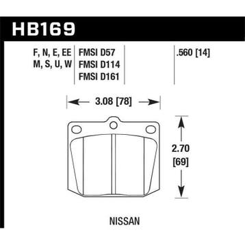 Hawk HPS Street Brake Pads, Ophalen of Verzenden, Nieuw