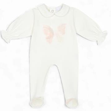 Deolinda baby meisjes boxpakje roze vlinder met mutsje - 62, Ophalen of Verzenden, Nieuw