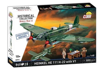 COBI 5771 Heinkel HE111 H-22 with V1 (Leger bouwsets), Verzenden, Nieuw