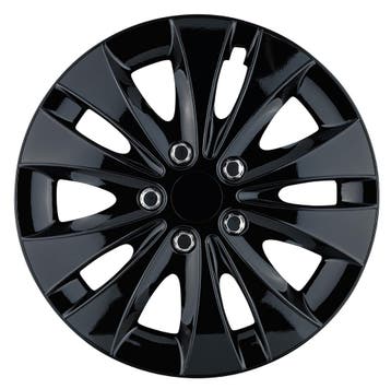 Wieldoppen  Storm X Zwart 16 inch, Auto diversen, Wieldoppen, Verzenden, Nieuw