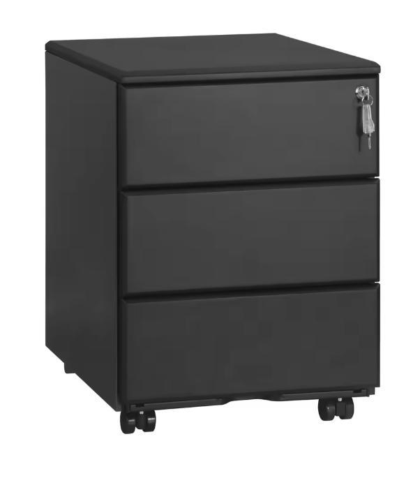 Metalen Verrijdbare Archiefkast met Slot – 3 Lades 39x54 cm, Zakelijke goederen, Kantoor en Winkelinrichting | Kantoormeubilair en Inrichting