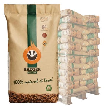 Badger - Premium Quality Houtpellets - Enplus A1 - 100%, Ophalen of Verzenden