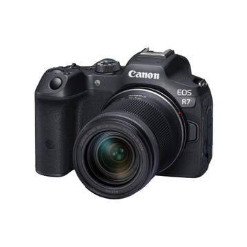 Canon EOS R7 + RF-S 18-150mm IS STM, Ophalen of Verzenden, Nieuw, Canon
