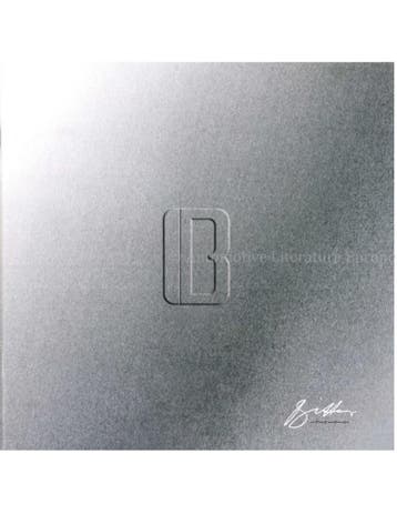 2008 BITTER SC COUPE BROCHURE ENGELS, Nieuw, Author