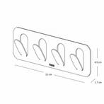 Haak Tiger Paperclip Multi RVS, Ophalen of Verzenden, Nieuw