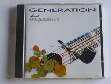 Generation chante Brassens, Ophalen of Verzenden, Zo goed als nieuw