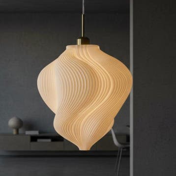 P. Van Aart - Hangende plafondlamp - Lumen nr. 4 -