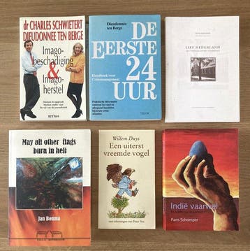 Peter Hofstede, Charles Schwietert e.a. - 5 boeken met