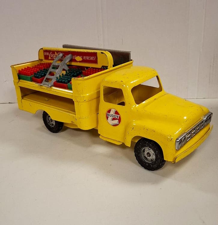 Vintage Buddy L Coca-Cola Truck, Huis en Inrichting, Woonaccessoires | Overige, Ophalen