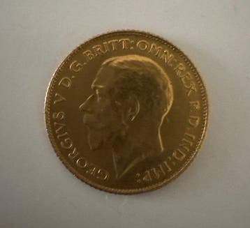 Verenigd Koninkrijk. George V. 1/2 Sovereign 1925