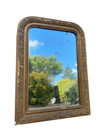 Spiegel - Hout - Louis Philippe XIXe