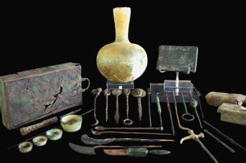 Oud-Grieks-Romeinse Uitzonderlijke medische collectie van 33