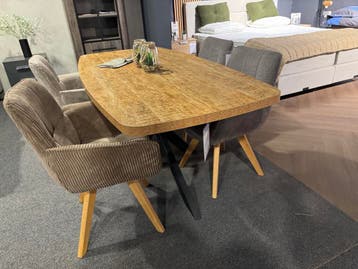 Showroom Opruiming Eetkamertafels! Tot 50% Korting, Ophalen of Verzenden, Nieuw, Metaal, Modern | Luxe | Landelijk | Klassiek