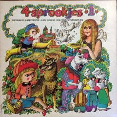 LP gebruikt - 4 Sprookjes 1 - 4 Sprookjes 1 (Red Vinyl), Verzenden, Zo goed als nieuw, Overige formaten